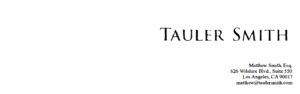 Tauler Smith Pen Trap Privacy Lawyers